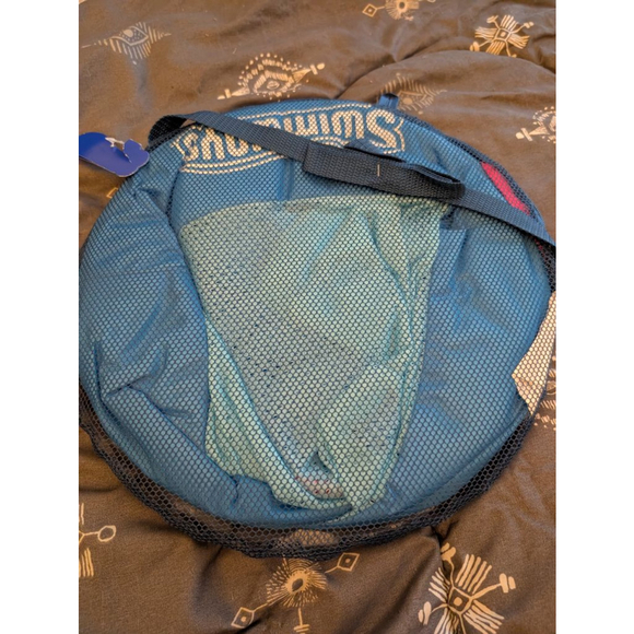 SwimWays Premium Springfloat Papasan Pool Float Blue Red One Size - Picture 4 of 6